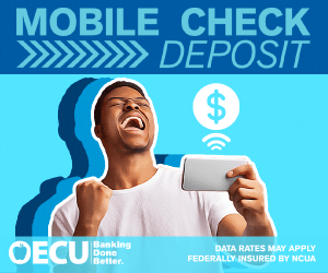 OECU Mobile Check Deposits