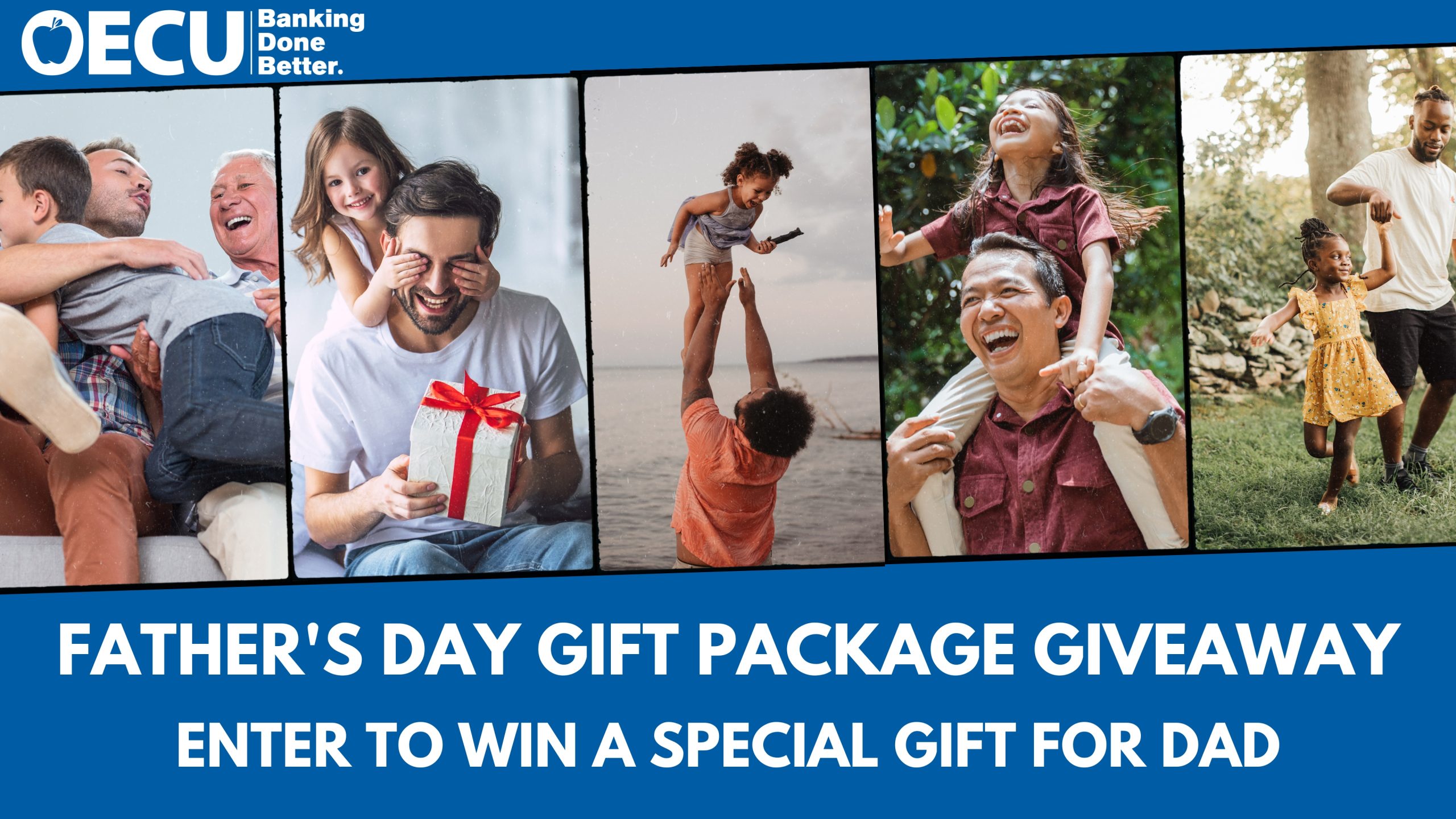 Father's Day Gift Package Giveaway. Enter to win a special gift for dad.