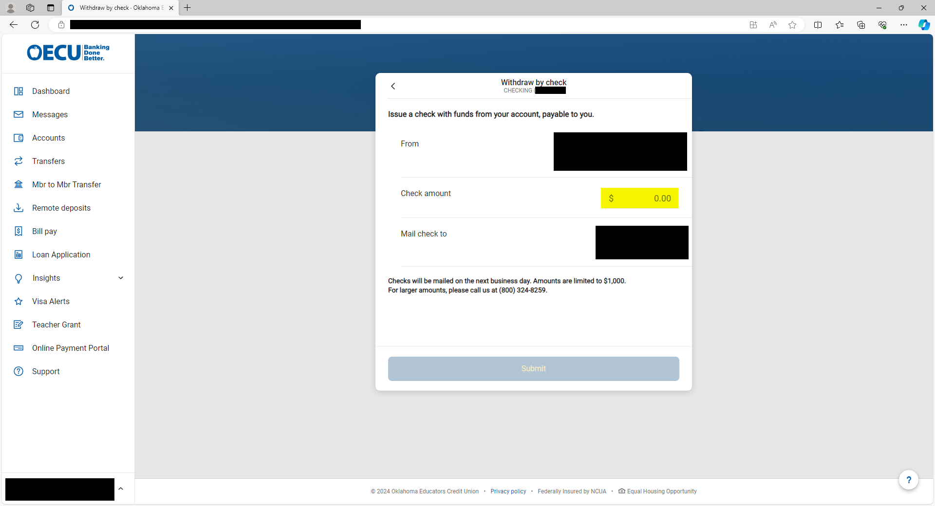 Request-Account-Funds-By-Check-Step-3